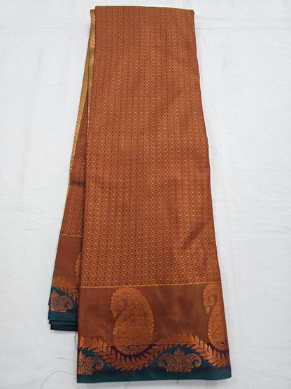 Kanchipuram Blended Trendy Fancy Silk Saree 507 – Kanchipuram Lakshaya Silks
