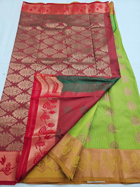 Kanchipuram Blended Trendy Fancy Silk Saree 508