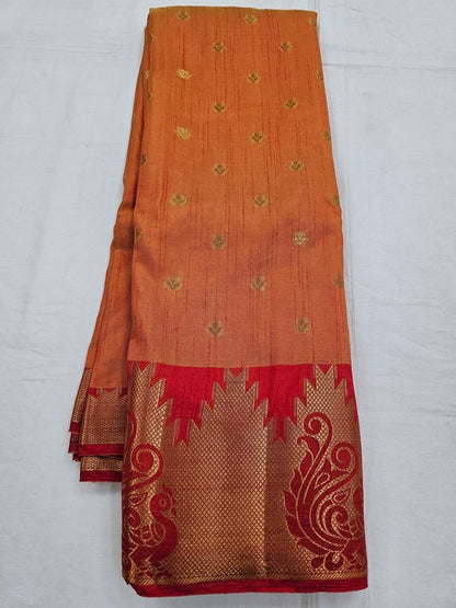 Kanchipuram Blended Trendy Fancy Silk Saree 513 – Kanchipuram Lakshaya Silks