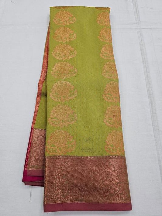 Kanchipuram Blended Trendy Fancy Silk Saree 519