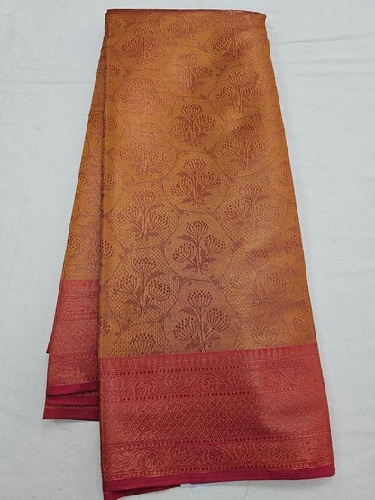 Kanchipuram Blended Trendy Tissue Silk Saree 523 – Kanchipuram Lakshaya Silks