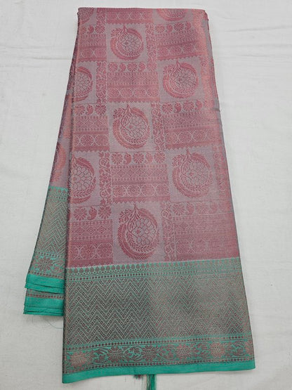 Kanchipuram Blended Trendy Tissue Silk Saree 525 – Kanchipuram Lakshaya Silks