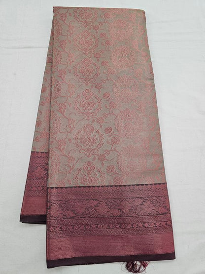 Kanchipuram Blended Trendy Tissue Silk Saree 528 – Kanchipuram Lakshaya Silks