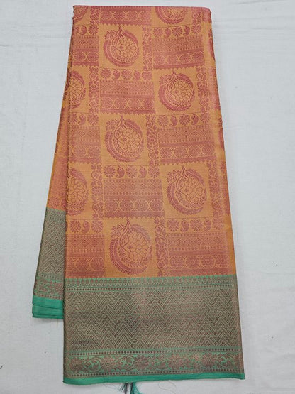 Kanchipuram Blended Trendy Tissue Silk Saree 541 – Kanchipuram Lakshaya Silks