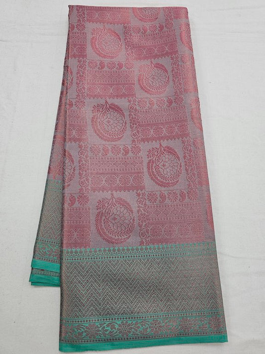 Kanchipuram Blended Trendy Tissue Silk Saree 542