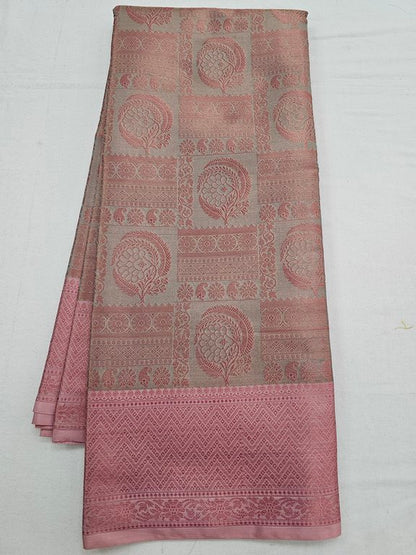 Kanchipuram Blended Trendy Tissue Silk Saree 557 – Kanchipuram Lakshaya Silks