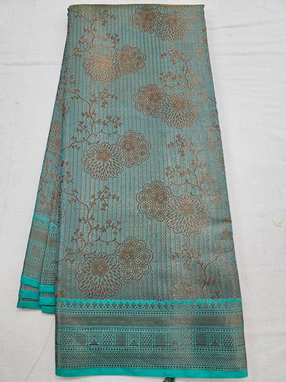 Kanchipuram Blended Trendy Tissue Silk Saree 558 – Kanchipuram Lakshaya Silks