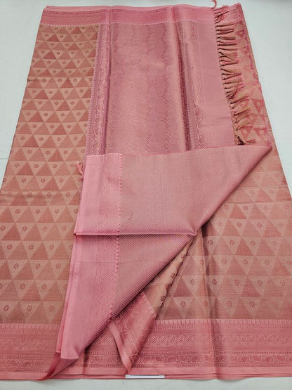 Kanchipuram Blended Trendy Tissue Silk Saree 559 – Kanchipuram Lakshaya Silks