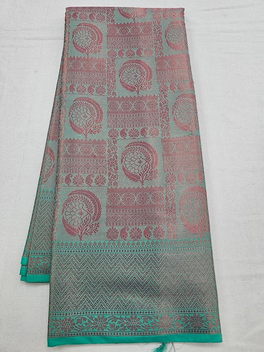 Kanchipuram Blended Trendy Tissue Silk Saree 563
