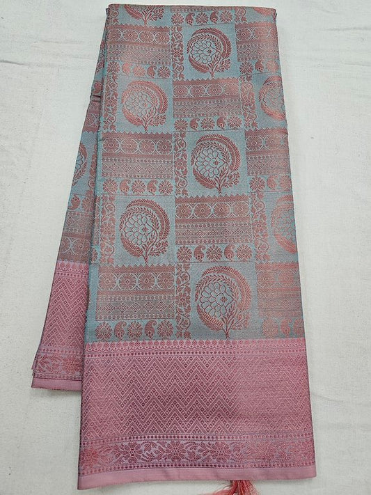 Kanchipuram Blended Trendy Tissue Silk Saree 564