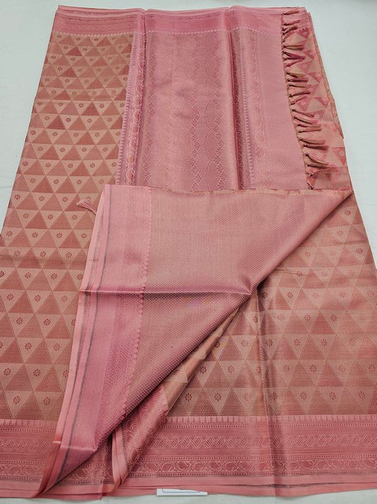 Kanchipuram Blended Trendy Tissue Silk Saree 565