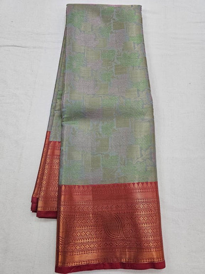 Kanchipuram Blended Trendy Tissue Silk Saree 571 – Kanchipuram Lakshaya Silks