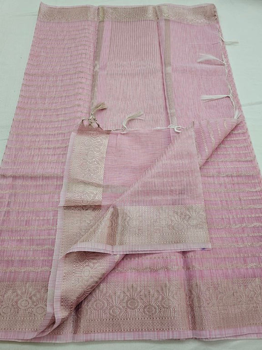 Kanchipuram Blended Trendy Cotton Silk Saree 573