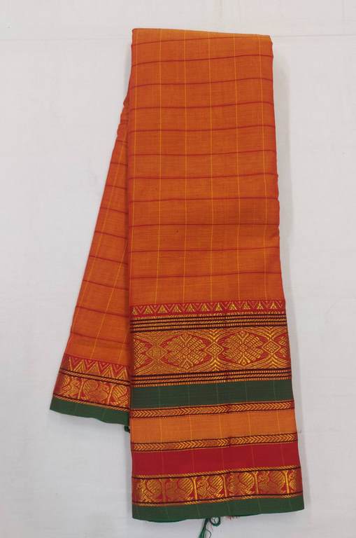 Kanchipuram Blended Trendy Cotton Silk Saree 583