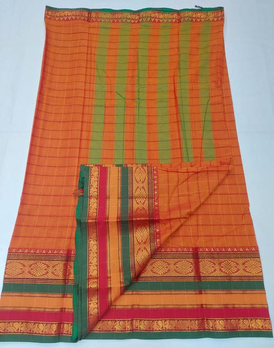 Kanchipuram Blended Trendy Cotton Silk Saree 583