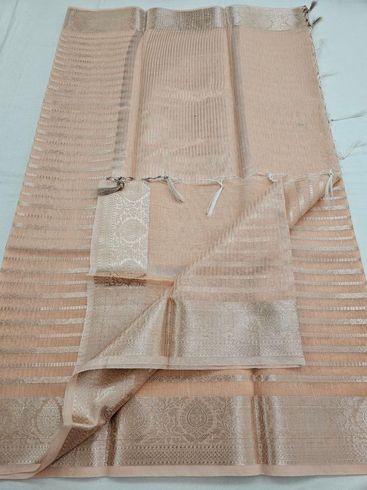 Kanchipuram Blended Trendy Cotton Silk Saree 576