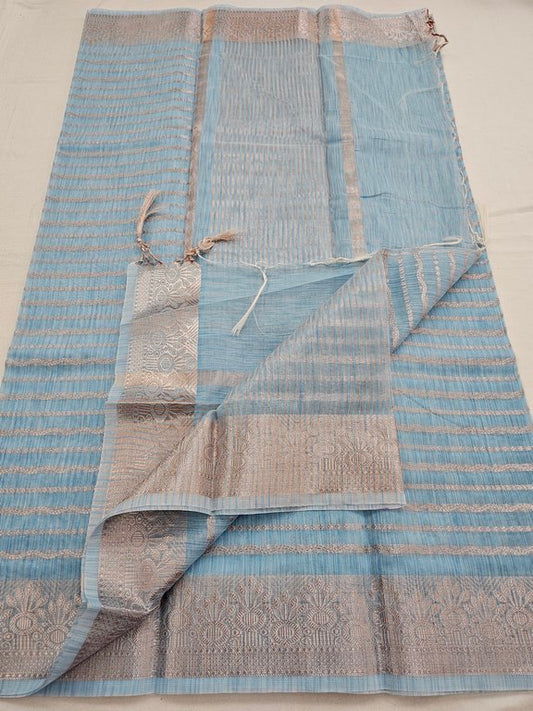 Kanchipuram Blended Trendy Cotton Silk Saree 577