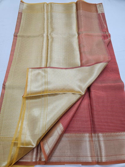 Kanchipuram Blended Trendy Fancy Silk Saree 619 – Kanchipuram Lakshaya Silks
