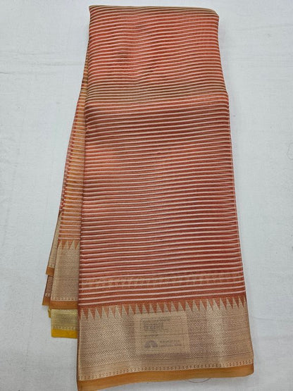 Kanchipuram Blended Trendy Fancy Silk Saree 620 – Kanchipuram Lakshaya Silks