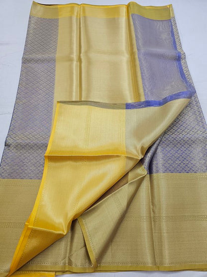 Kanchipuram Blended Trendy Fancy Silk Saree 627 – Kanchipuram Lakshaya Silks