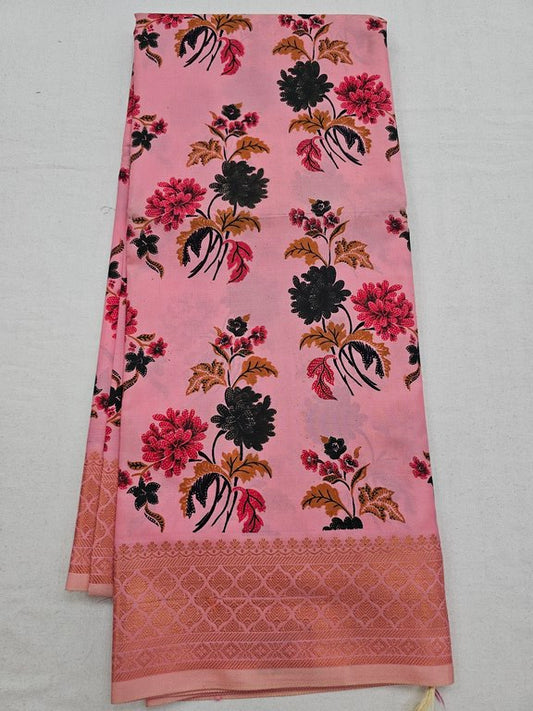 Kanchipuram Blended Trendy Soft Silk Saree 645