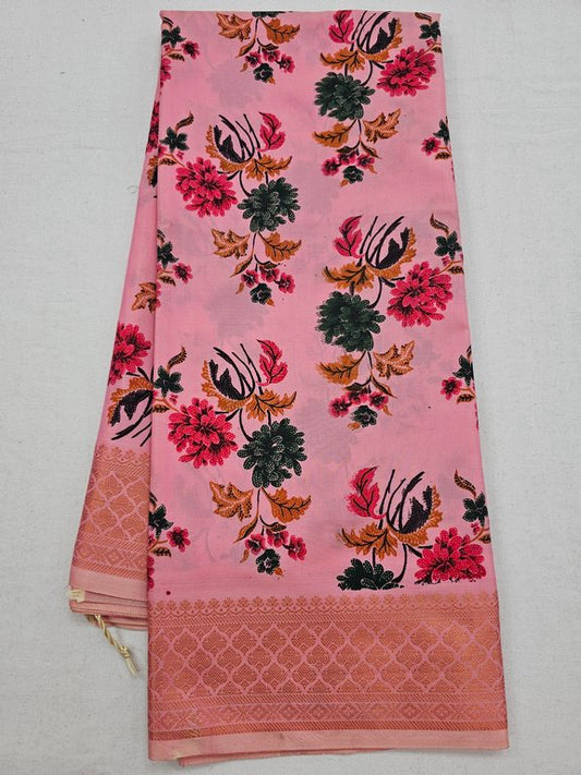 Kanchipuram Blended Trendy Soft Silk Saree 646