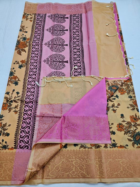 Kanchipuram Blended Trendy Soft Silk Saree 652