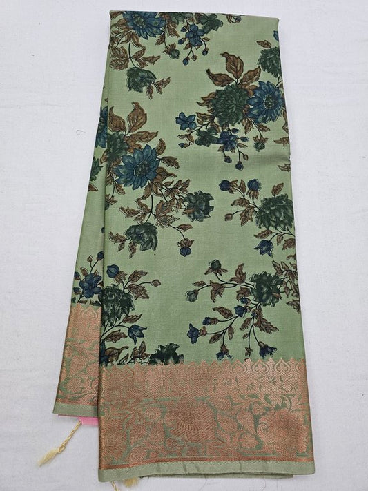 Kanchipuram Blended Trendy Soft Silk Saree 655