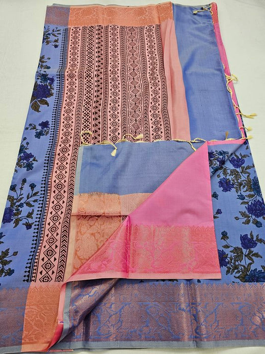 Kanchipuram Blended Trendy Soft Silk Saree 657