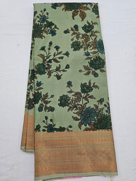 Kanchipuram Blended Trendy Soft Silk Saree 663