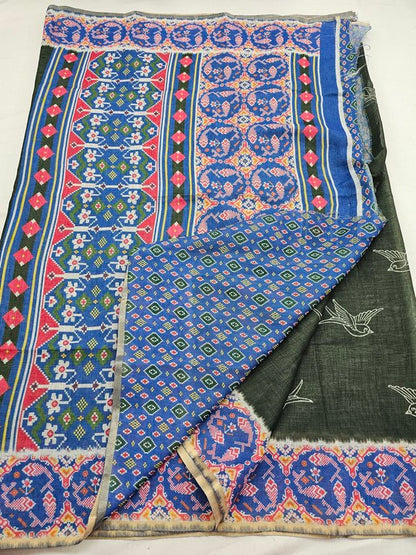 Kanchipuram Blended Trendy Kalamkari Silk Saree 637 – Kanchipuram Lakshaya Silks