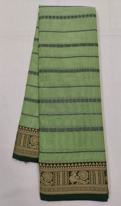 Kanchipuram Blended Trendy Cotton Silk Saree 598 – Kanchipuram Lakshaya Silks