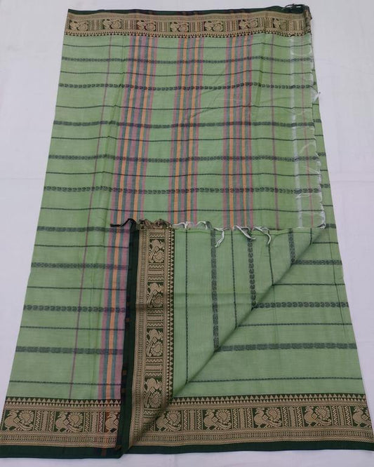 Kanchipuram Blended Trendy Cotton Silk Saree 598