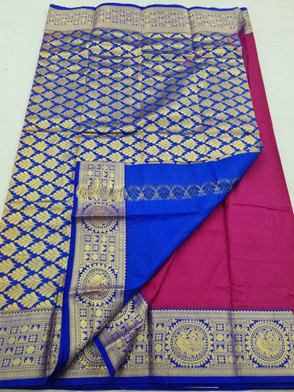 Kanchipuram Blended Fancy Silk Saree 018 – Kanchipuram Lakshaya Silks