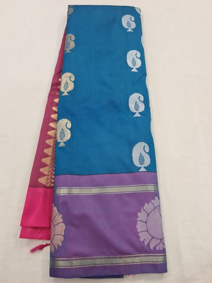 Kanchipuram Blended Fancy Silk Saree 021 – Kanchipuram Lakshaya Silks