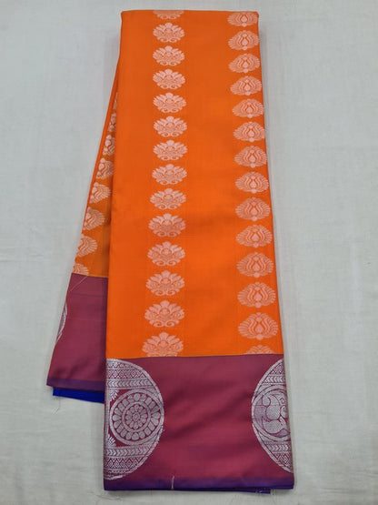 Kanchipuram Blended Fancy Silk Saree 024 – Kanchipuram Lakshaya Silks
