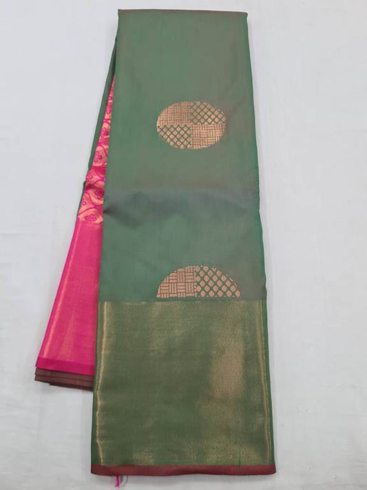 Kanchipuram Blended Fancy Silk Saree 027