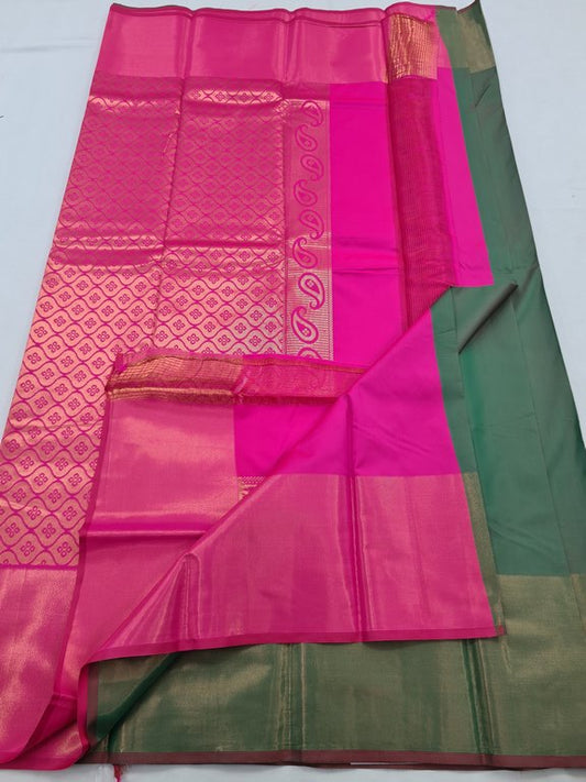 Kanchipuram Blended Fancy Silk Saree 027