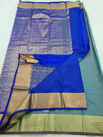 Kanchipuram Blended Fancy Silk Saree 030 – Kanchipuram Lakshaya Silks