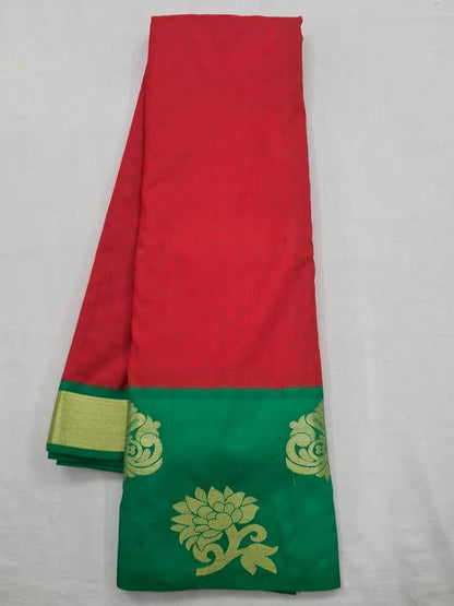 Kanchipuram Blended Fancy Silk Saree 032 – Kanchipuram Lakshaya Silks