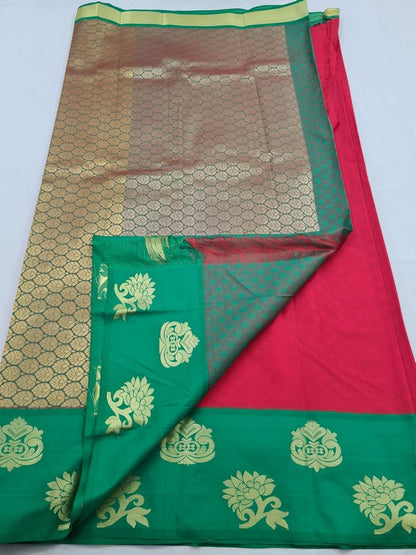 Kanchipuram Blended Fancy Silk Saree 032 – Kanchipuram Lakshaya Silks