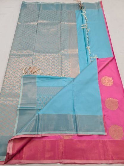 Kanchipuram Blended Fancy Silk Saree 037 – Kanchipuram Lakshaya Silks