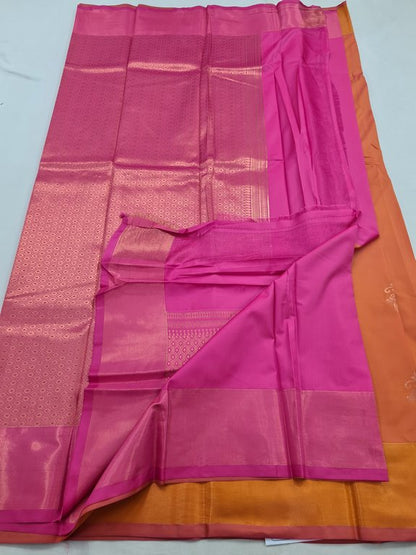 Kanchipuram Blended Fancy Silk Saree 040 – Kanchipuram Lakshaya Silks