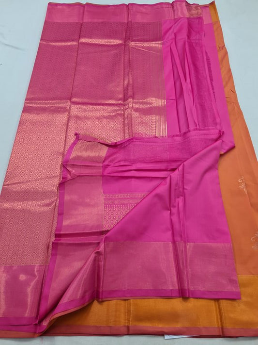 Kanchipuram Blended Fancy Silk Saree 040