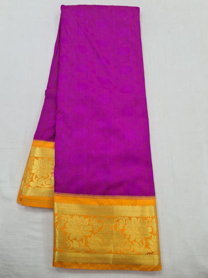 Kanchipuram Blended Fancy Silk Saree 042 – Kanchipuram Lakshaya Silks
