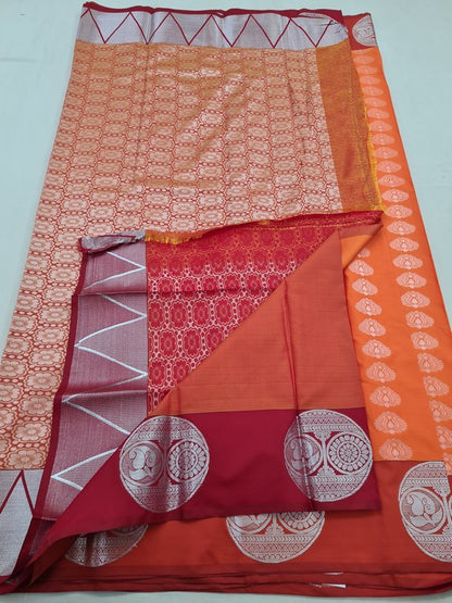 Kanchipuram Blended Fancy Silk Saree 044 – Kanchipuram Lakshaya Silks