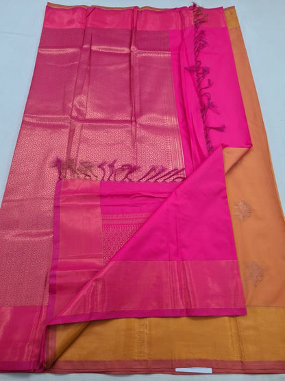Kanchipuram Blended Fancy Silk Saree 054 – Kanchipuram Lakshaya Silks