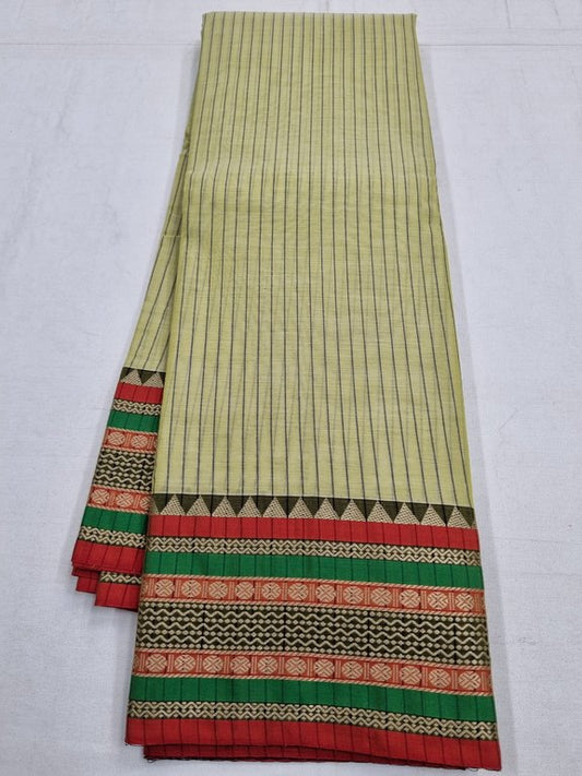 Kanchipuram Blended Trendy Cotton Silk Saree 615