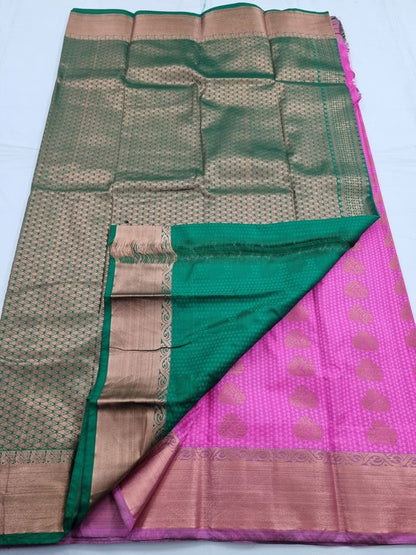 Kanchipuram Blended Fancy Silk Saree 056 – Kanchipuram Lakshaya Silks