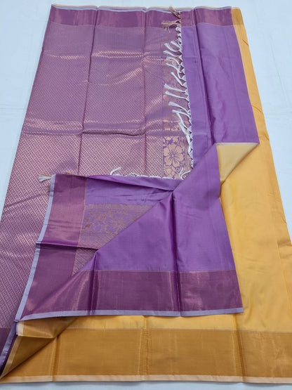 Kanchipuram Blended Fancy Silk Saree 058 – Kanchipuram Lakshaya Silks